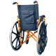 Cadeira de rodas | Dobrável | Ortopédico | Apoios de braços dobráveis | Cor de Laranja | Giralda | Mobiclinic - Foto 1