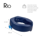 Elevador de sanita | 11 cm | Assento higiênico | Azul | Río | Mobiclinic - Foto 2