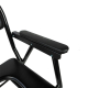Cadeira Sanitária | Dobrável | Aço cromado | Apoio para braços | Preto | Guadalquivir | Mobiclinic - Foto 3