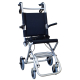 Cadeira de rodas alumínio | Dobrável | Rodas pequenas | Travões de alavanca | Preto | Neptuno | Mobiclinic - Foto 1