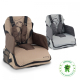 Cadeira alta de viagem com arrumação | Para bebés | Dobrável | Com bolso e pega | Até 15 kg | Cinzento | Monkey | Mobiclinic - Foto 2