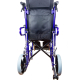 Cadeira de rodas | Dobrável | Encosto reclinável | Freios de pressão | Preto | Esfinge | Mobiclinic - Foto 7