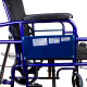 Cadeira de rodas | Dobrável | Encosto reclinável | Freios de pressão | Preto | Esfinge | Mobiclinic - Foto 8