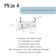 Colchão anti escaras | Com compressor | TPU Nylon | Várias larguras | 20 células | Azul | Mobi 4 | Mobiclinic - Foto 14