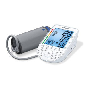 Monitor de tensão arterial de braço | Digital | Operado por voz | Monitor de tensão arterial | Beurer