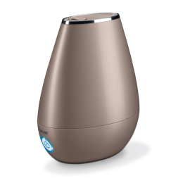 Umidificador de ar e difusor de aroma Beurer (cor Bronze)