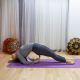 Roda de yoga | Antiderrapante | Multifuncional | PTE+PP | 30x13 cm | Preto e rosa | RY-01 | Mobiclinic - Foto 8