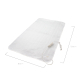 Cobertor individual | Elétrico | 3 níveis de temperatura | Desligamento automático | Lavável | 150 × 80cm | Branco | Mobiclinic - Foto 8