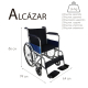 OUTLET | Cadeira de rodas dobrável | Rodas grandes | Ortopédica | Leve | Preto | Alcazar | Mobiclinic - Foto 5
