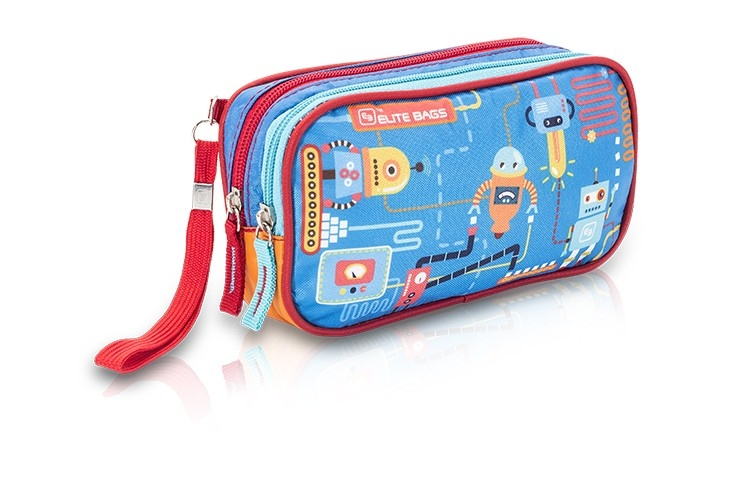 Bolsa isotérmica dia's, estampado infantil, azul, elite bags