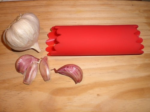 Descascador de alho, silicone