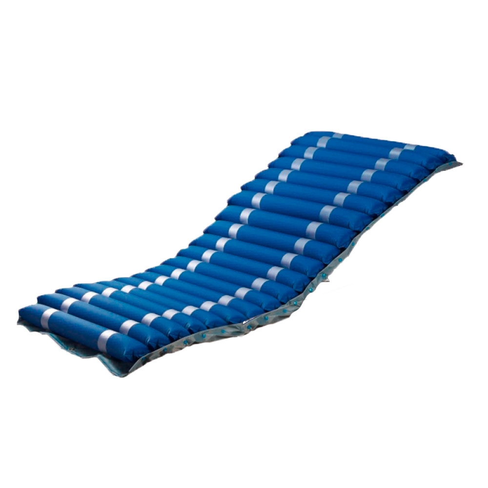 Colchão anti escaras, deluxe de ar, colchão de reposição, nylon y pvc, 20 células, azul, mobi 2, mobiclinic
