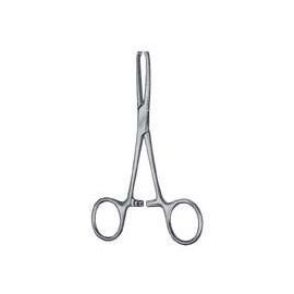 Allis-bebê para intestinos 4x5 dentes 12,5 cms.