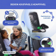 Cadeira auto | IsoFix |I-Size|100-150cm| Reclinável 3 posições |Grupo 2/3|15-36kg|3,5-12 anos|Lionfix Max|Mobiclinic - Foto 7