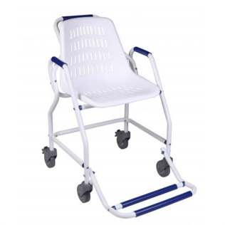 Cadeira de ducha com rodas, cadeira de banho com rodas