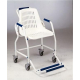 Cadeira de ducha com rodas, cadeira de banho com rodas - Foto 2