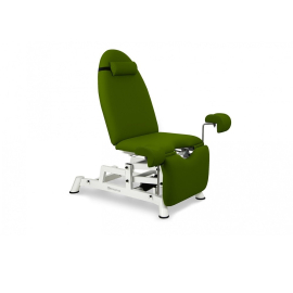 Cadeira ginecológica eléctrica | 2 motores | (85+52+42)x62 cm | (85+52+42)x62 cm | Ajuste de altura e encosto | SE-1230-G