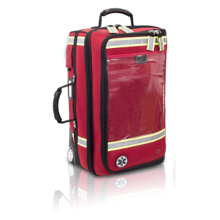Carrinho para emergências respiratórias| Vermelho | EMERAIR'S | Elite Bags