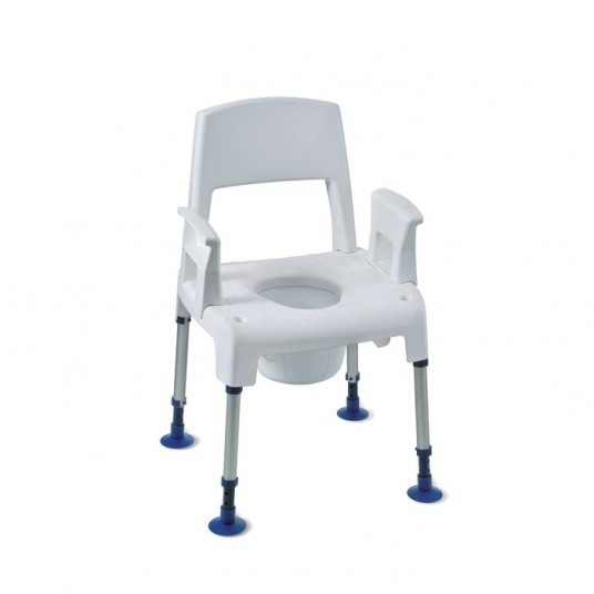Cadeira de banho modular com vaso sanitário (Invacare)