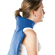 Almofadilha elétrica cervical | Prática e confortável | Azul | 220-240V | PVC e poliéster - Foto 3