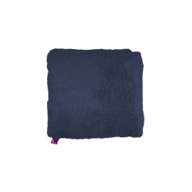 Almofada anti-decúbito higienizada quadrada e azul marinho, 44 ​​x 44 cm