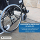 Cadeira de rodas | Dobrável | Leve | Ortopédica | Aço | Catedral | Mobiclinic - Foto 6