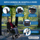 Cadeira de rodas | Dobrável | Leve | Ortopédica | Aço | Catedral | Mobiclinic - Foto 8