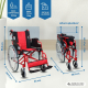 Cadeira de rodas dobrável | Sistema dupla de travagem | Ultra leve | Encosto partido | Alumínio | Torre | Mobiclinic - Foto 2