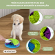 Comedouro interativo para cães | Três camadas | 26x26x7,5cm | Combata o tédio | Antiderrapante | Jogo| Doggy| Mobiclinic - Foto 4