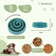 Alimentador lento anti-voracidade | Antiderrapante | 500ml | 19,5x4,6x20,6cm | Fácil limpeza | Verde | MobiEat | Mobiclinic - Foto 2