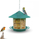 Alimentador de pássaros | Silvestres | 1,2 L | Exterior | 20 x 22 x 20 | Jardim | Pendurado | Pardais | Pico | Mobiclinic - Foto 1