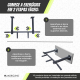 Barra de tração de parede | Kit Ancla Incluído | Aço | 95x55,5 cm | Máx. 250 kg | Exercícios de força | Mod K3 | Mobiclinic - Foto 7