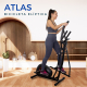 Bicicleta elíptica | 8 resistências | Tela LCD | Guiador ergonômico | Antiderrapante | Até 100 kg | ATLAS | Mobiclinic - Foto 9