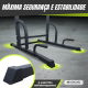 Barra fixa para flexões | Treino completo | Encosto ajustável | Acolchoado | Aço | Máx. 100 kg | MultiFit | Mobiclinic - Foto 6