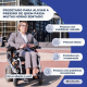 Almofada de ar antiescaras | Qualidade | Confortável | Prática | Ergonômica | Com 1 válvula | Capa respirável | Mobiclinic - Foto 22