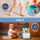 Andador de bebê | Brinquedos removíveis | Luzes e música | Ajuste de velocidade | +6 meses | Master | Multicolor | Mobiclinic - Foto 3