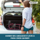 Andarilho dobrável | Assento e encosto | Alumínio | Cesta | Para idosos | Rosa | Prado | Mobiclinic - Foto 4