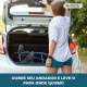 Andarilho dobrável | Assento e encosto | Alumínio | Cesta | Para idosos | Azul | Prado | Mobiclinic - Foto 4