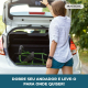 Andarilho dobrável | Assento e encosto | Alumínio | Cesta | Para idosos | Verde | Prado | Mobiclinic - Foto 4