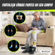 Mini treinador elíptico | 10 velocidades | Visor LCD | Pedais antiderrapantes | Cinzento | Veleta | Mobiclinic - Foto 7
