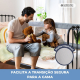 Barreira de cama | Dobrável | Transportável | Fixação dupla | 150cm | Segura | Máx. 25kg | Sonhador | Mobiclinic - Foto 6