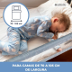 Barreira de cama | Dobrável | Transportável | Fixação dupla | 150cm | Segura | Máx. 25kg | Sonhador | Mobiclinic - Foto 7