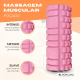 Rolo de massagem | Borracha de espuma | 14 x 33 cm | Versátil | Leve | Previne lesões | Laranja | FitRoller | Mobiclinic - Foto 8