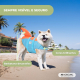 Colete salva-vidas para cães | Arnês ajustável | Guia com anel | Alça | Leve | Barbatana decorativa | Sharky | L | Mobiclinic - Foto 13