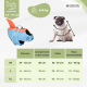 Colete salva-vidas para cães | Arnês ajustável | Guia com anel | Alça | Leve | Barbatana decorativa | Sharky | L | Mobiclinic - Foto 6