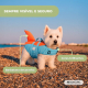 Colete salva-vidas para cães | Arnês ajustável | Guia com anel | Alça | Leve | Barbatana decorativa | Sharky | L | Mobiclinic - Foto 15