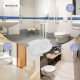 Bidé portátil | Acoplável ao vaso sanitário | Uso doméstico e clínico | Até 4 litros | Estável | Plástico | Hana | Mobiclinic - Foto 6