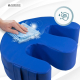 Almofada para virar a cama | Anti-escaras | Alças para mudanças de posição | Em forma de U | Impermeável | Folk | Mobiclinic - Foto 5