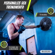 Máquina de boxe | 9 modos e velocidades | Inclui luvas | Luzes | Tela LED e Bluetooth | MusicKangu | Mobiclinic - Foto 4