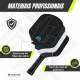 Conjunto de Pickleball | 2 Raquetes de Fibra de Vidro | 4 Bolas | Bolsa de Transporte | Punho Antiderrapante | Mobiclinic - Foto 3
